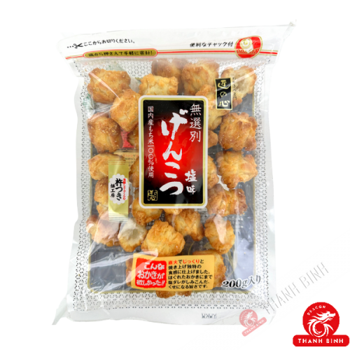 Bánh gạo Musenbetsu genkotsu shioaji MARUHIKO 200g Nhật Bản