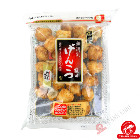 Cracker de riz Musenbetsu genkotsu shioaji MARUHIKO 200g Japon