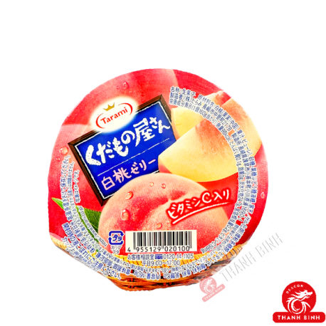 Gelée pêche blanche TARAMI 160g Japon