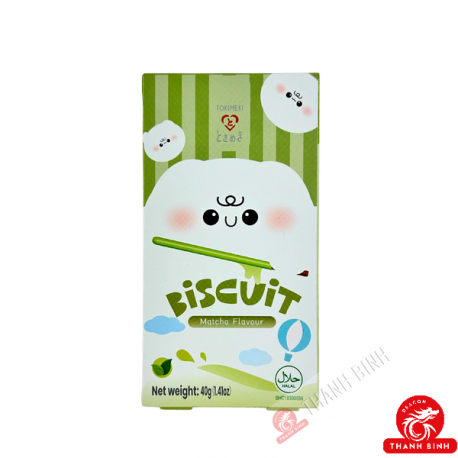 Biscuit stick matcha TOKIMEKI 40g Chine