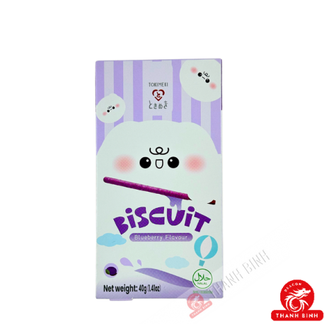 Biscuit stick myrtille TOKIMEKI 40g Chine