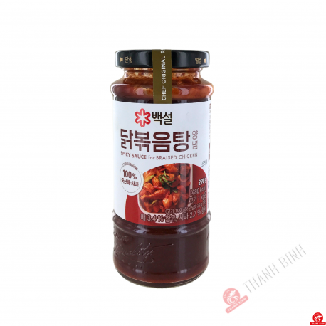 Salsa picante para pollo salteado BEKSUL 290g Corea