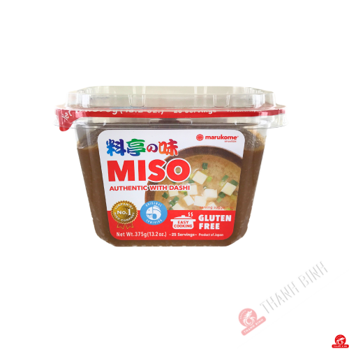 Pasta di Miso dashiiri ryotei no aji MARUKOME 375gr Giappone