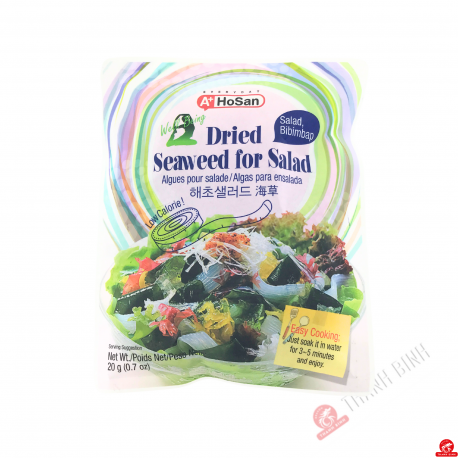 Algues Wakame pour soupe ou salade WEL-PAC 453g Japon