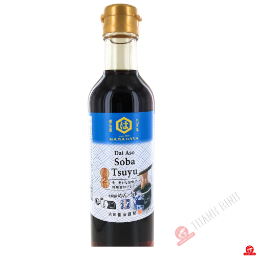 Bouillon tsuyu (soja & dashi) pour soba - 300ml - HAMADAYA