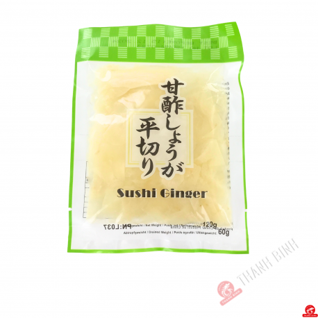 Gari/Gingembre blanc mariné pour sushi - 60g