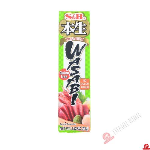 Pasta di wasabi in un tubo SB 43g JP