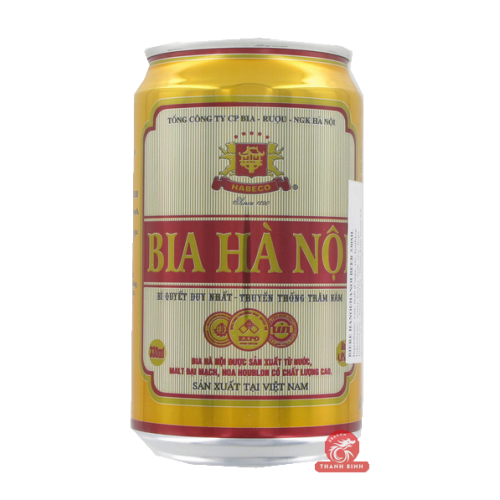 Beer Hanoi Bobbin Habeco 330ml