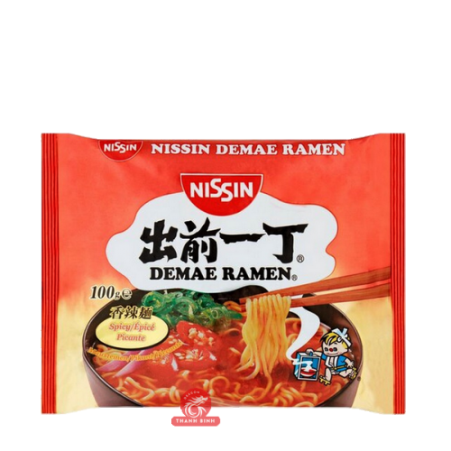 Soupe nouille Ramen Demae piquant NISSIN 100g Hongrie