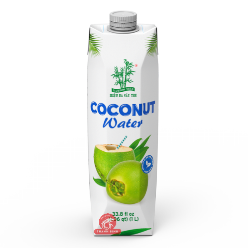 Agua de coco Ben Tre 3 BAMBÚ 1L Vietnam