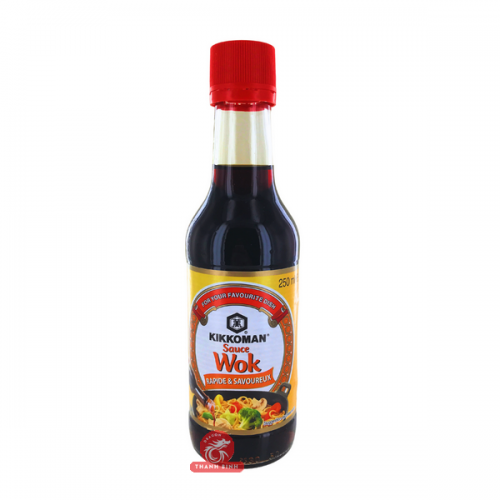 Sukiyaki Wok Ẩm thực sốt KIKKOMAN 250ml Hà Lan