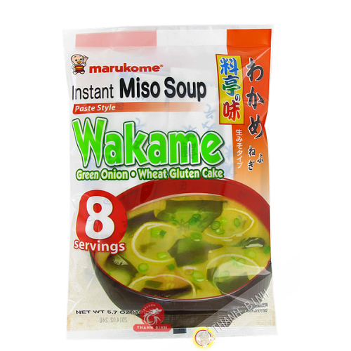 Sopa de miso wakame instante MARUKOME 190g Japón