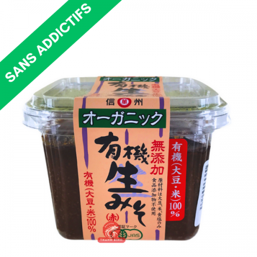 La pasta de Miso no pasteurizada MARUMAN 500g Japón