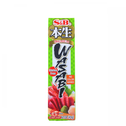 Pate de wasabi en ống SB 43g JP