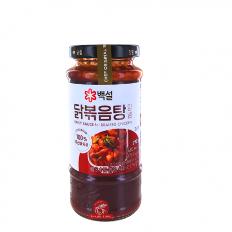 Sauce marinade Bulgogi barbecue pork épicé BEKSUL 290g Corée