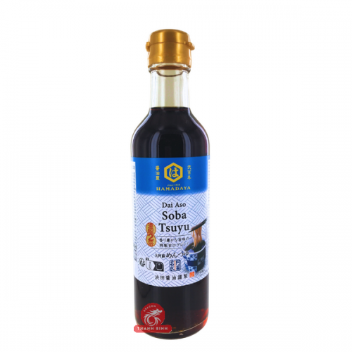 Nước dùng Tsuyu (đậu nành & dashi) cho soba - 300ml - HAMADAYA