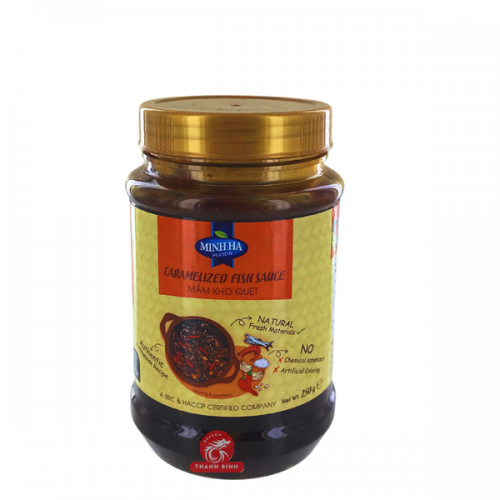 Sauce poisson aux crevette caramélisée - 250g - Minh Ha Foods