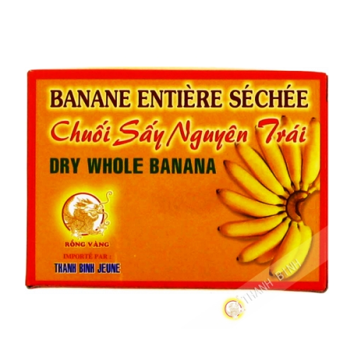 Chuối sấy khô nguyên trái RỒNG VÀNG 200g Việt Nam