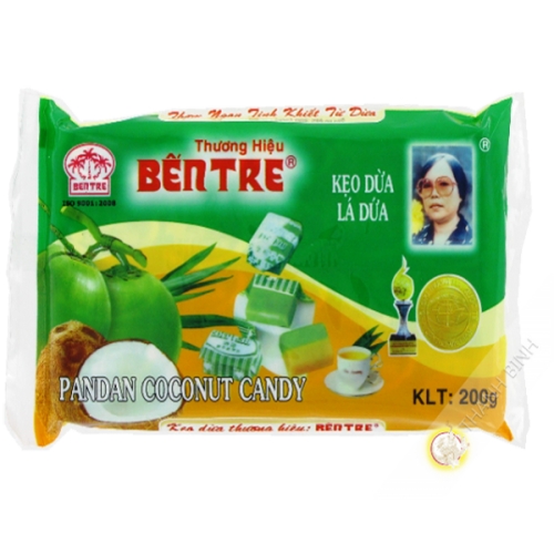 Kẹo dừa lá dứa BẾN TRE 300g Việt Nam