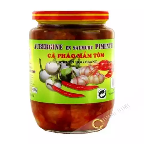 Aubergine saumure pimente 400g