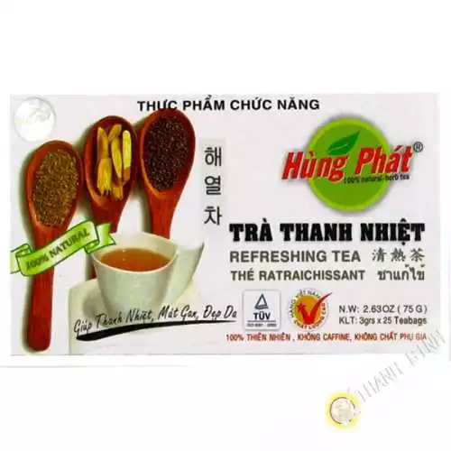 Il tè verde thanh nhiet VINH TIEN 75g Vietnam