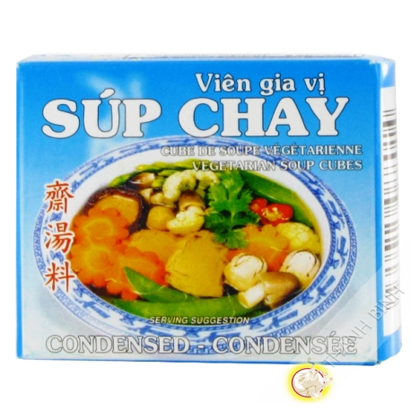 Cube soupe végétarien BAO LONG 75g Vietnam