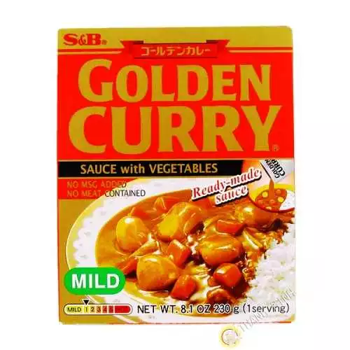 Sauce de curry doux SB 230g Japon