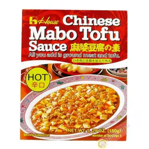 Sauce pour Mabo tofou épicé HOUSE 150g Japon