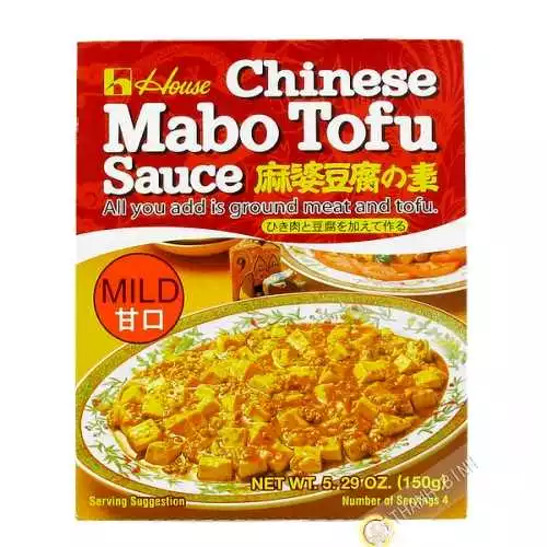 Sauce pour Mabo tofou doux HOUSE 150g Japon