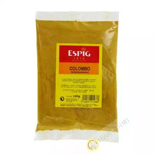 Especias colombo ESPIG 100g Francia