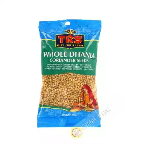 Rau mùi Dhania nguyên con TRS 100g Ấn Độ