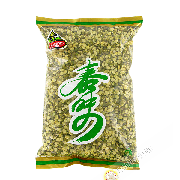 Grains de soja vert (haricots mungo) décortiqués 400g