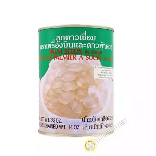 Attaps au sirop FIVE STARS AEROPLANE 660g Thailande