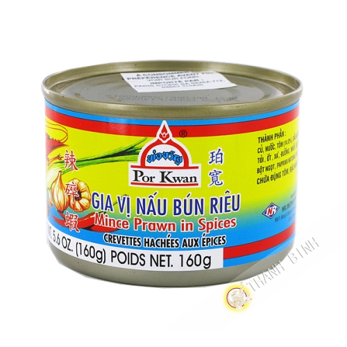 Gia vị bún riêu cua POR KWAN 160g Thái Lan