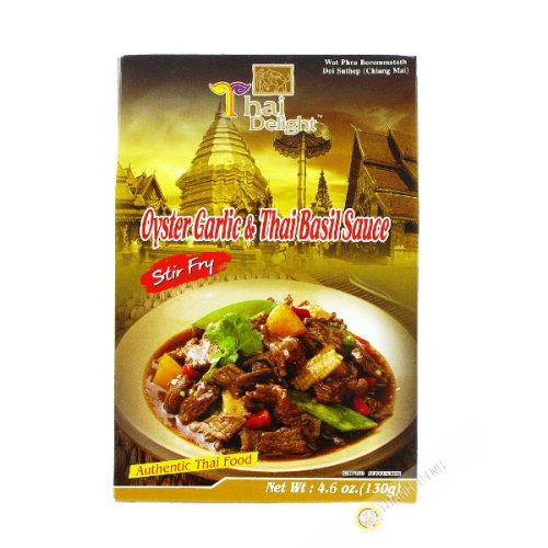 Sốt dầu hào tỏi và lá húng quế THÁI DELIGHT 130g Thái Lan