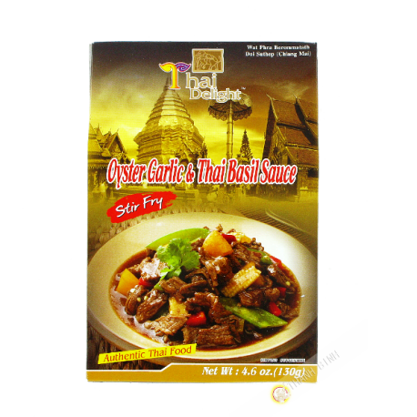 Sauce d'huître ail & basilic THAI DELIGHT 130g Thailande