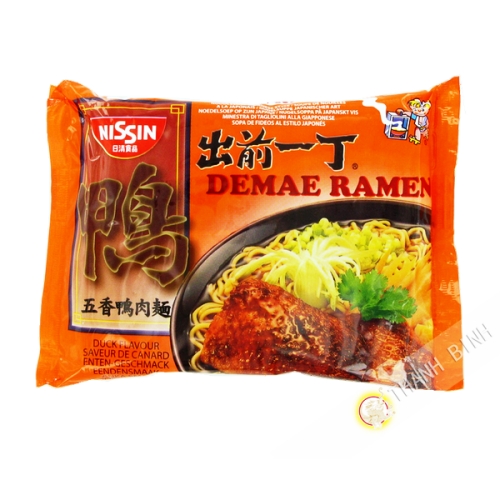 Soup noodle Ramen Demae duck NISSIN 100g Hungary