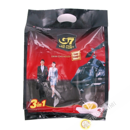 Café crème solube G7 Trung Nguyên 3/1 momentaufnahme 50x16g - Vietnam - mit dem flugzeug