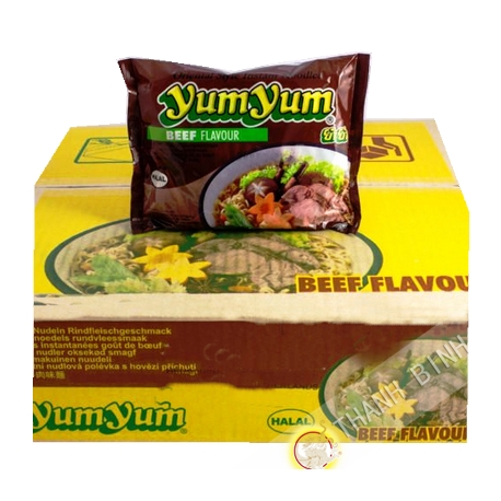 Noodle instantanee Yum yum beef 30x60g - Thailand