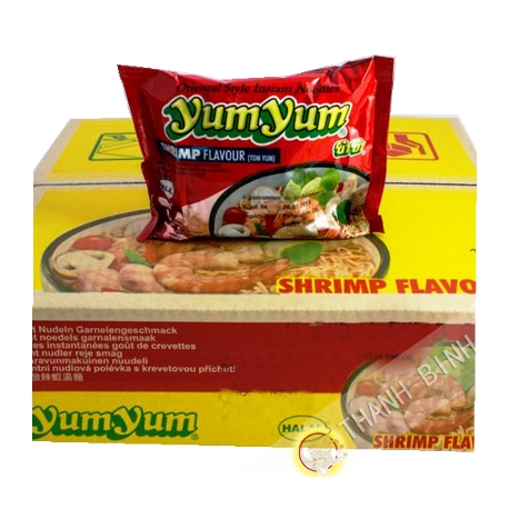 Soup instantanee Yumyum shrimp 30x60g - Thailand