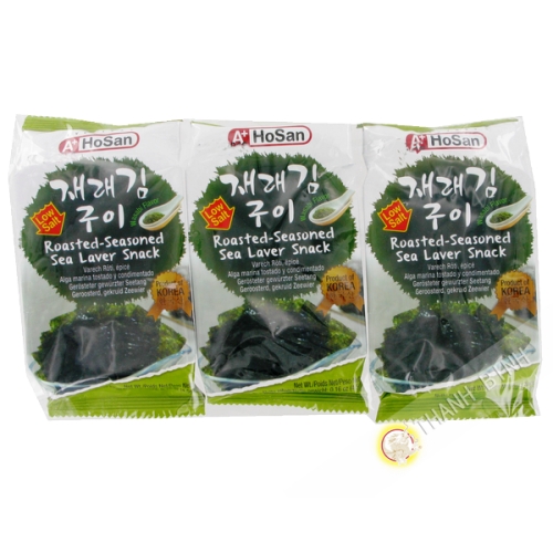 Algues Nori bio -50 feuilles- 125g - Corée