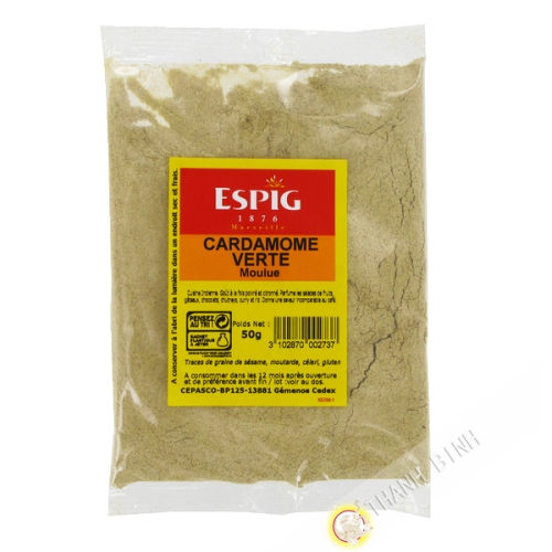 Cardamone mặt đất ESPIG 50g Pháp